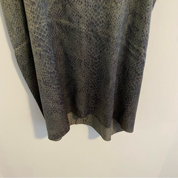 NWT ATM Green Silk Snake Animal Print Cami Top Small - Picture 10 of 12